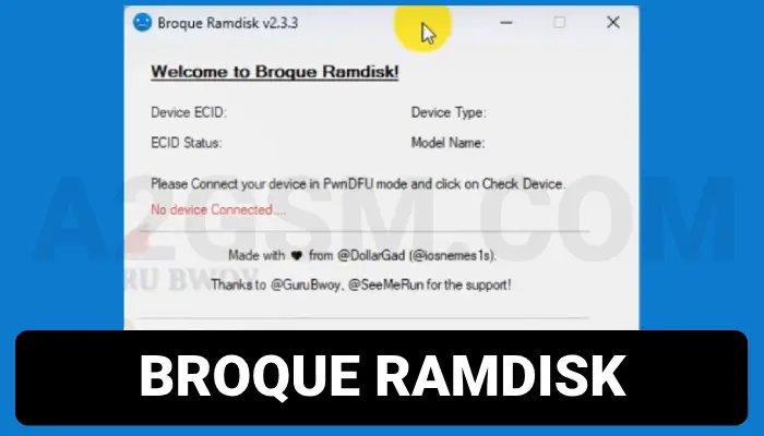 Broque Ramdisk