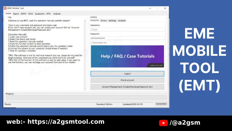 EME Mobile Tool (EMT)