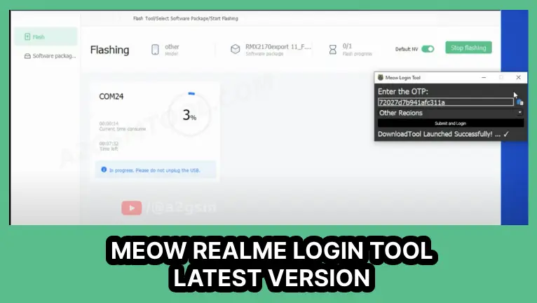 Meow Realme Login Tool