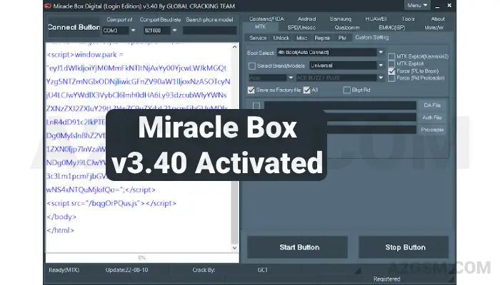 Miracle Box V3.40 Crack (Activated)