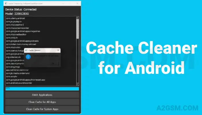 Cache Cleaner