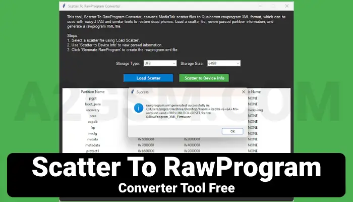 Scatter To RawProgram Converter