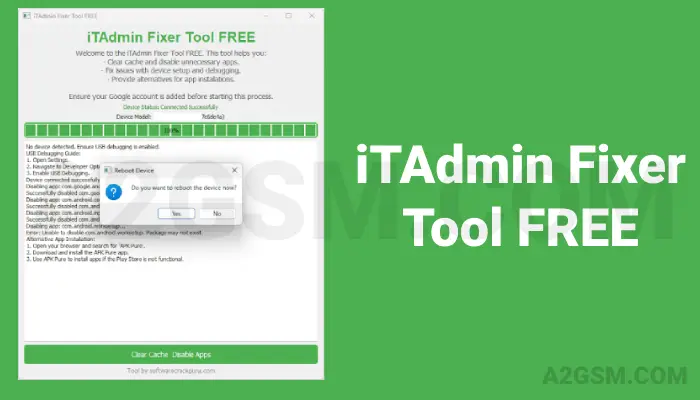 iTAdmin Fixer Tool