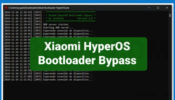 Xiaomi HyperOS Bootloader Bypass