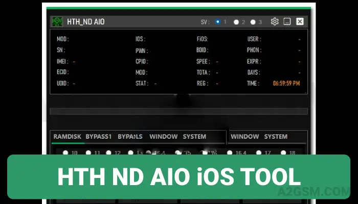 HTH_ND AIO iOS Tool
