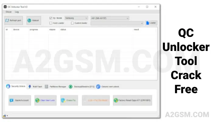 QC Unlocker Tool crack