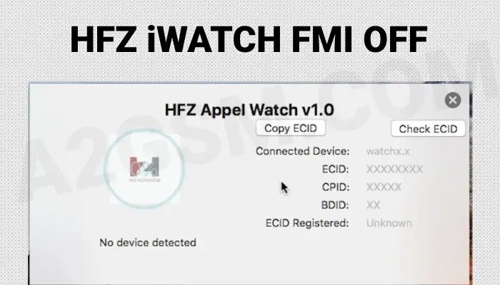 HFZ iWATCH FMI OFF