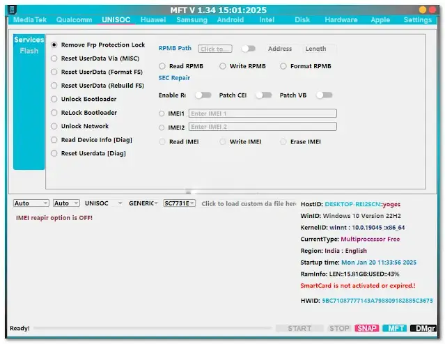 MFT Tool V1.34 Latest Setup Download Free 3