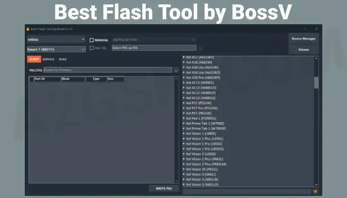 Best Flash Tool by BossV