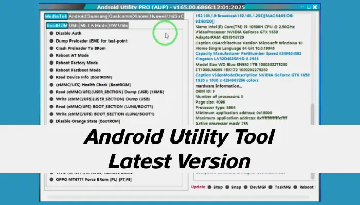 Android Utility Tool