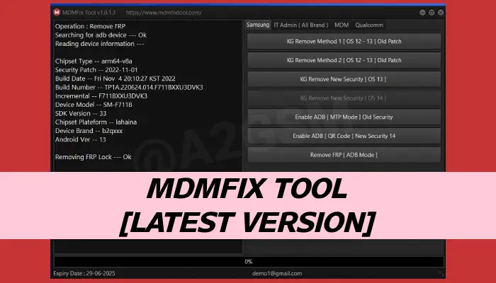 MDM Fix Tool