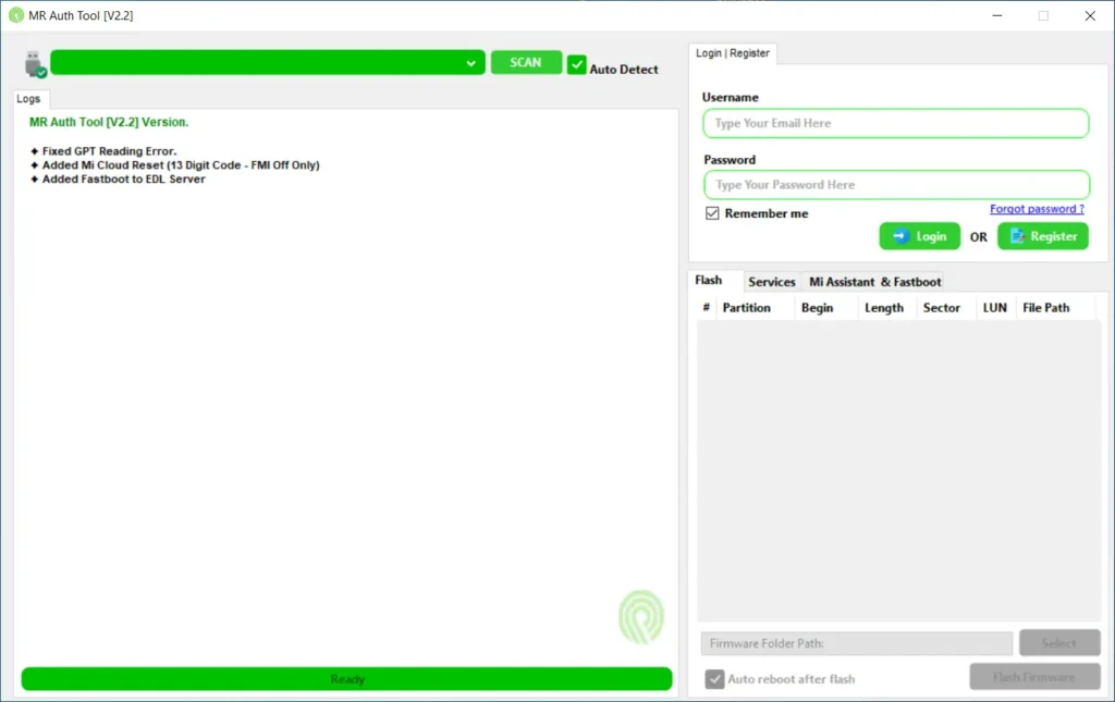 Mr Auth Tool